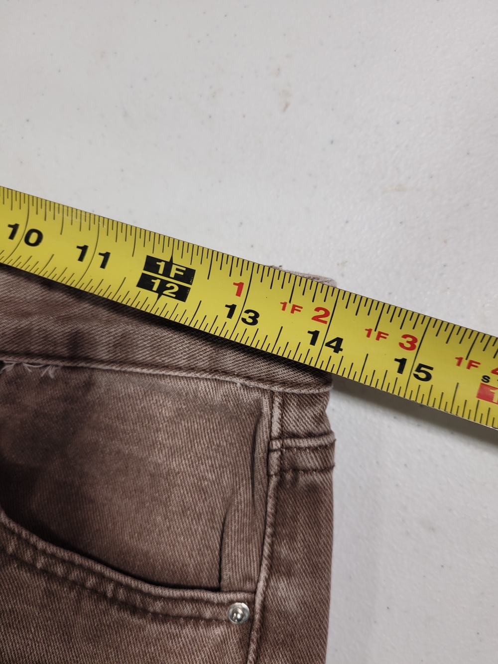 SHEIN Wide-Leg Jeans in Faded Brown - Picture 4 of 6